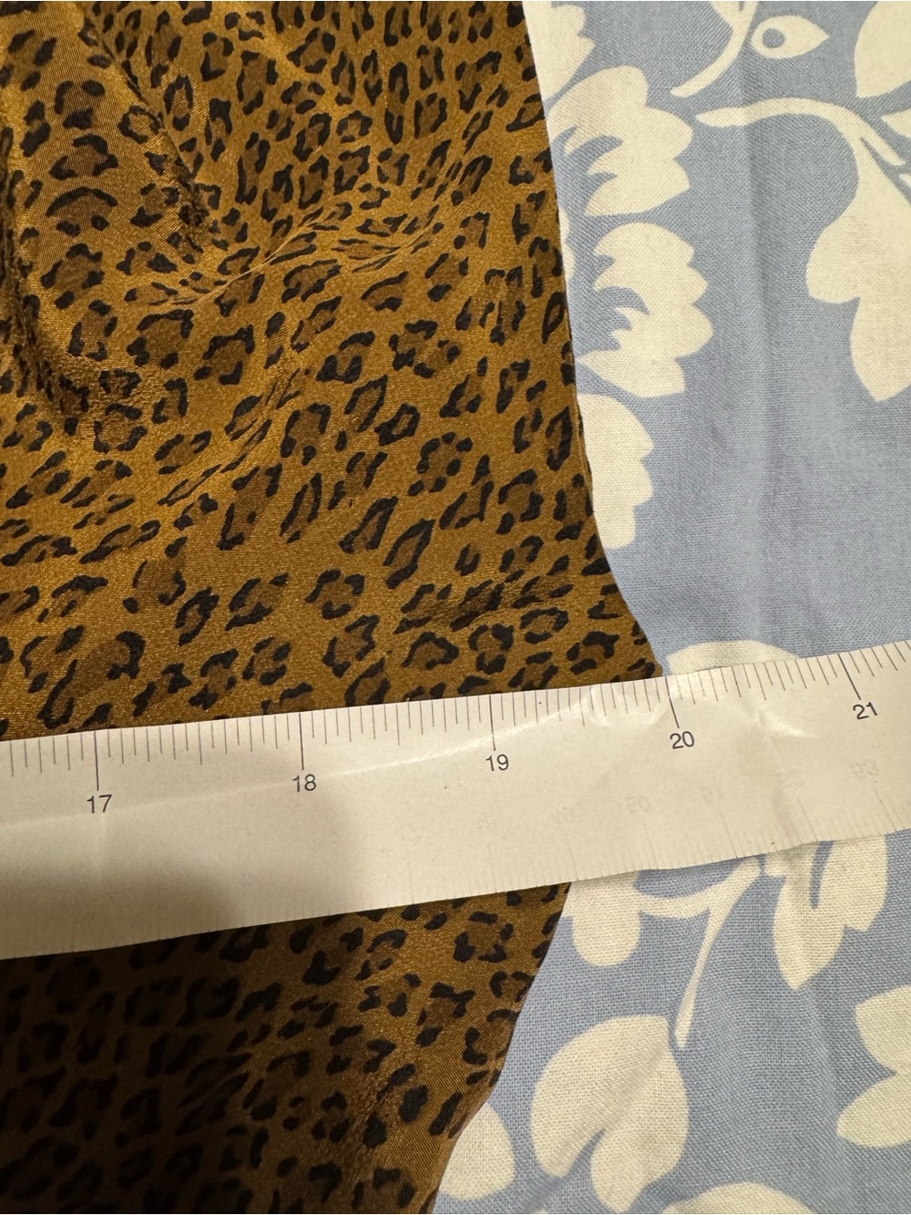 The J. Peterman Company leopard print silk vintage dress size 10 - Picture 6 of 8